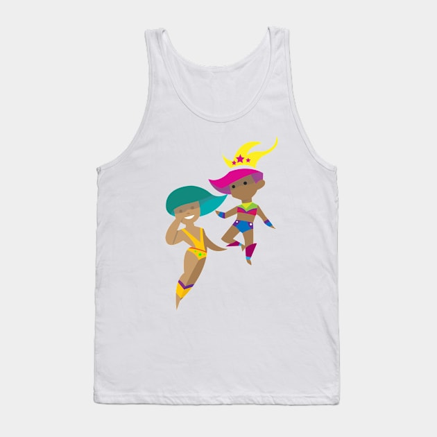 B F F Tank Top by lushkingdom